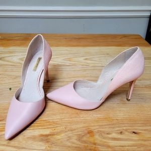 Louise et Cie NWOT size 8.5 women's pink point toe heels